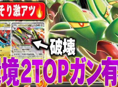 ドリュウズとドラパルトに有利なカミツオロチが今熱い！JCSでも活躍間違いなしの天井大火力【ポケカ対戦】