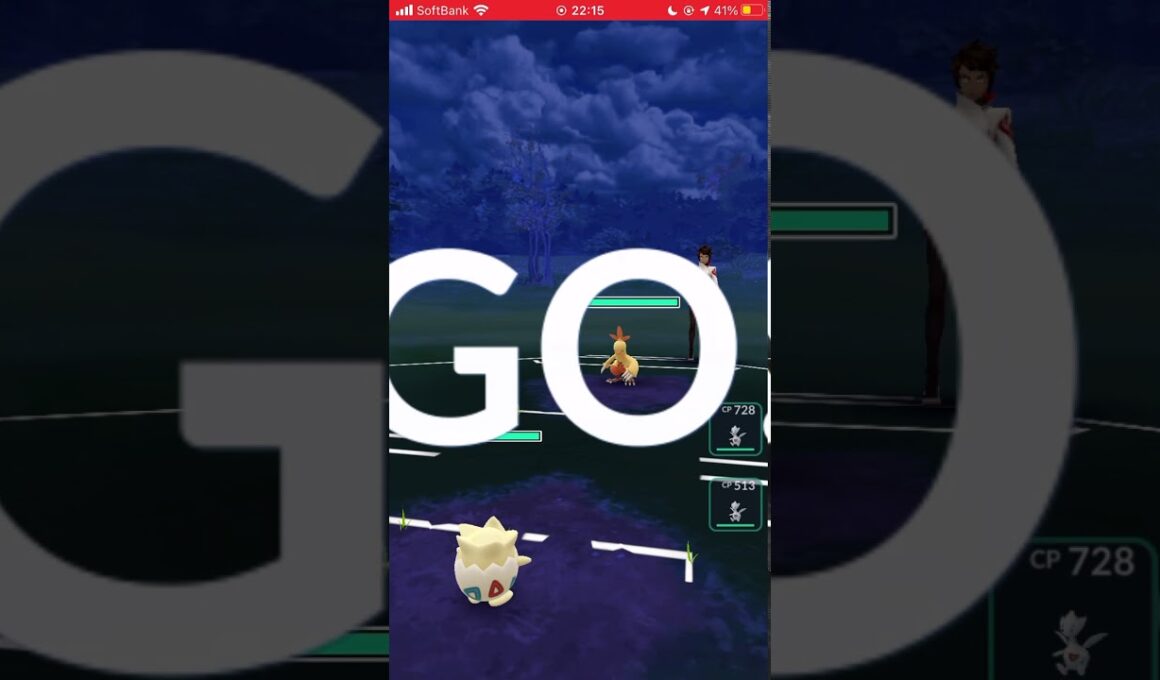 【ポケモンGO】 No.175 トゲピー つつく&サイコショック/Pokémon GO No175 Togepi Tsutsuku & Psycho Shock #shorts