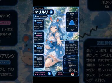 【ポケモンを擬人化してみた。part.26】#ポケモン#擬人化#キレイハナ#マリル#マリルリ#ウソッキー#ニョロトノ#ハネッコ#ポポッコ#ワタッコ#エイパム#ヒマナッツ#キマワリ