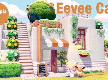 イーブイカフェ作り☕🌿｜ぽこポケ まっさらな街 #1【ぽこ あ ポケモン】