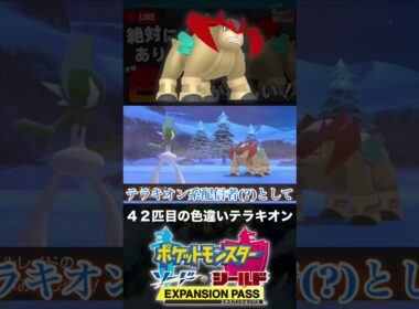 42匹目の色違いテラキオンと邂逅した男【ポケモン剣盾】