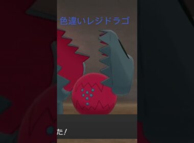 色違いレジドラゴ‼️1万回かかったよ😭