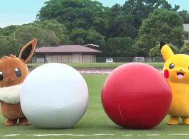 【公式】イーブイ vs ピカチュウ勝つのはどっち？ 種目：大玉転がし