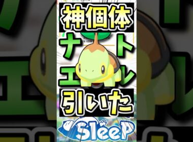 【衝撃】実装5日でナエトル厳選終了？！この神個体を見てくれ #ポケスリ #ポケモンスリープ