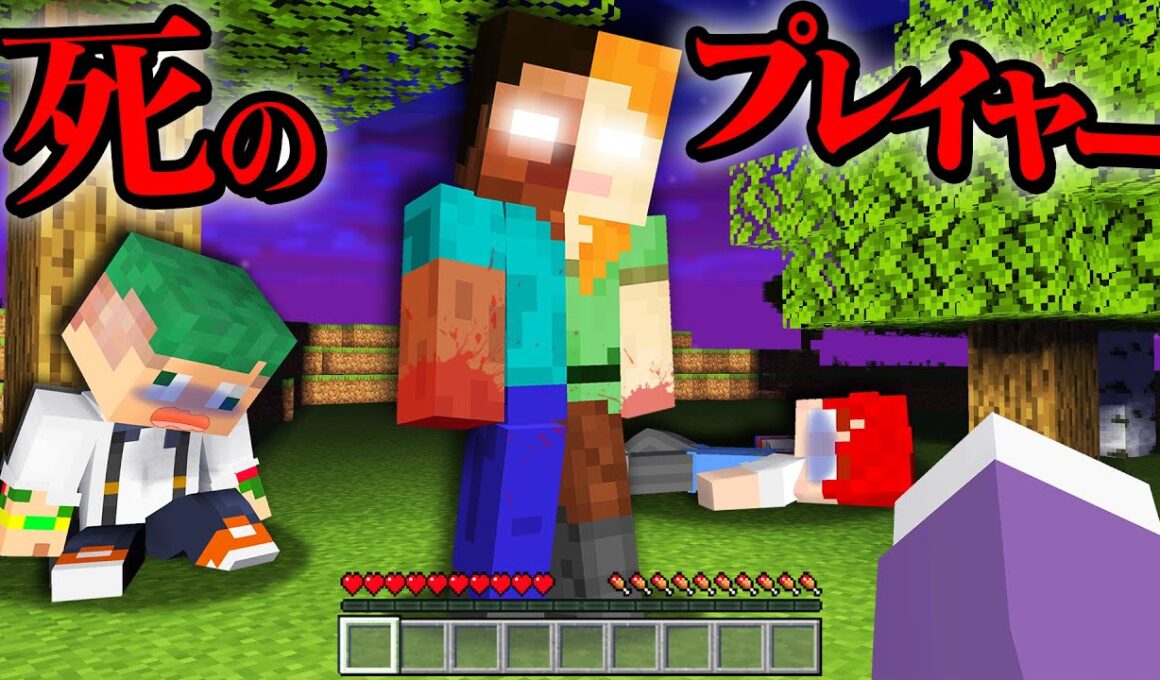 見られたら死ぬ？！行方不明になった死のプレイヤーが襲ってくるマインクラフト...💀😱一気見まとめ『都市伝説』【まいくら・Minecraft】よろずや🍭