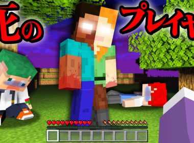 見られたら死ぬ？！行方不明になった死のプレイヤーが襲ってくるマインクラフト...💀😱一気見まとめ『都市伝説』【まいくら・Minecraft】よろずや🍭