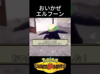 前期１位も使用したおいかぜエルフーン #ポケモン #チャンピオンズ #環境