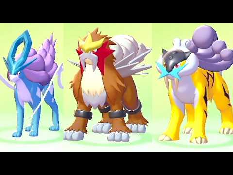 【ぽこあポケモン】エンテイ・スイクン・ライコウ・ゆめしま入手場所switch2攻略ゲーム実況