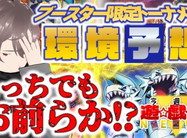 【#遊戯王】初開催ブースター限定戦！環境考察、トゥーンがここでも強いんか？