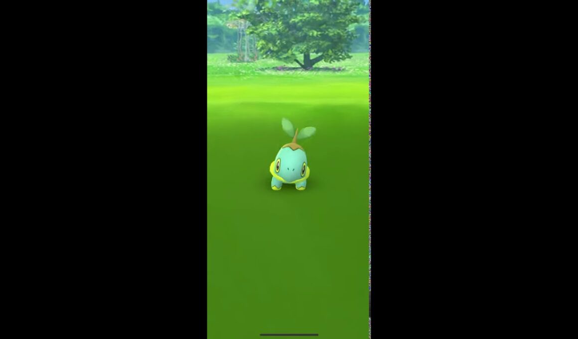 【ポケモンGO】色違い ナエトル ゲット✨