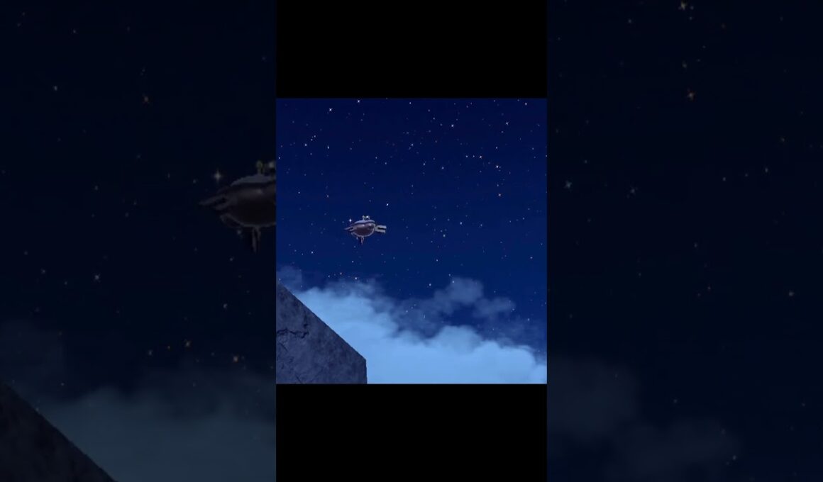 パルデア地方上空を飛んでいるジバコイル　#Shorts