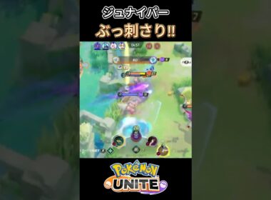 ジュナイパーがぶっ刺さった瞬間【ポケモンユナイト】#ポケモン #ポケモンユナイト #ゆめにゃん#REJECT#shorts #ジュナイパー