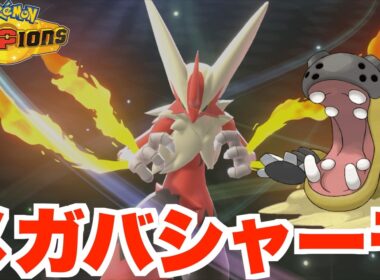 最強ポケモンランキング上位！カバルドンとメガバシャーモ構築！【ポケモンチャンピオンズ】