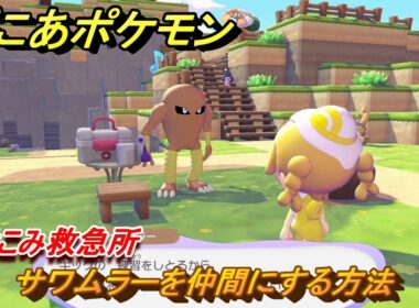 ぽこあポケモン　サワムラーを仲間にする方法　かけこみ救急所　＃３４４　【ぽこポケ】