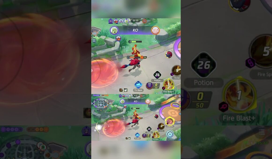 Delphox kills Zoroark and escapes from Urshifu  (デルフォックスがゼラオラを翻弄し、ウーラオスから華麗に脱出 ) 🔥 #pokemonunite