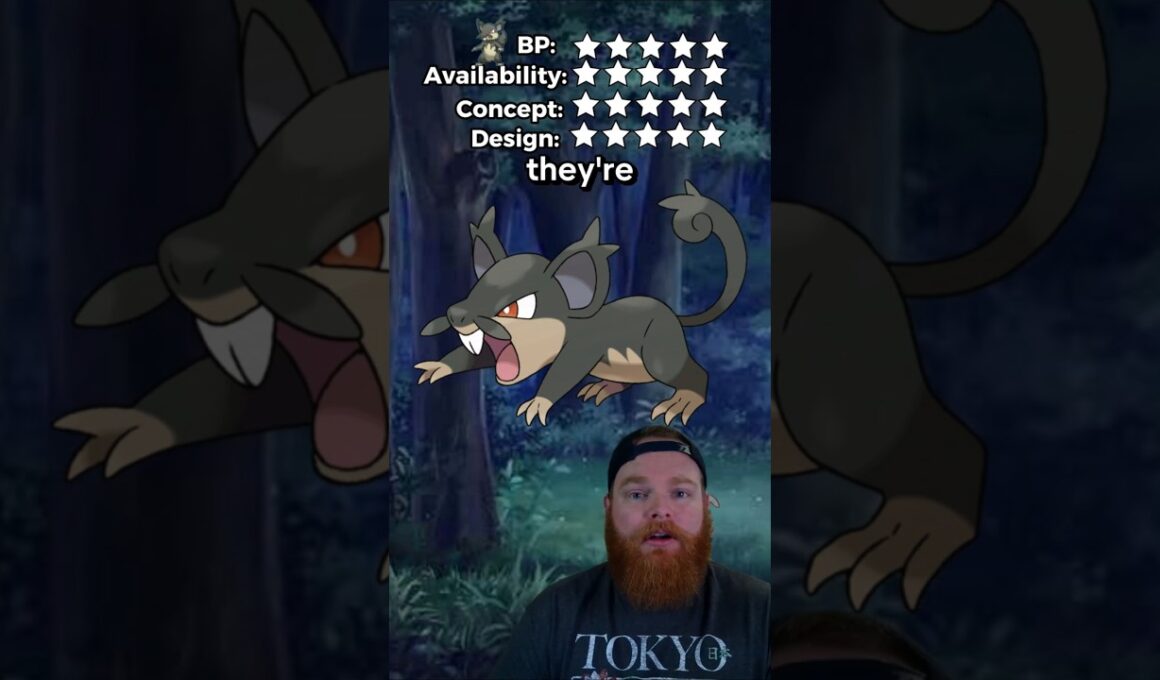 Is ALOLAN Rattata better or worse than the OG? RATE EM' ALL! #pokemon #rateemall #alolanrattata