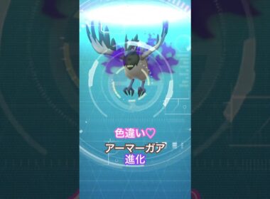 #アーマーガア #色違いポケモン #ポケモンgo