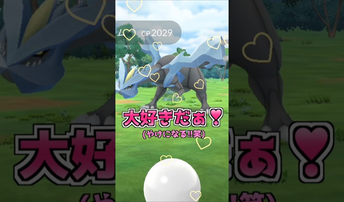 キュレム１０戦♡運が良いのか悪いのか⁉色違いキュレム出現!!【ポケモンGO】