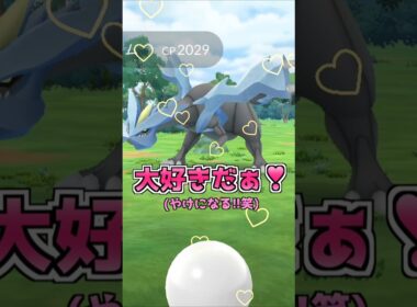 キュレム１０戦♡運が良いのか悪いのか⁉色違いキュレム出現!!【ポケモンGO】