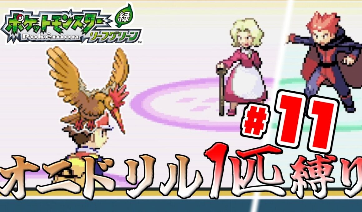 【ゆっくり実況】オニドリル1匹で殿堂入りを目指す　Part11【ポケモンFRLG】