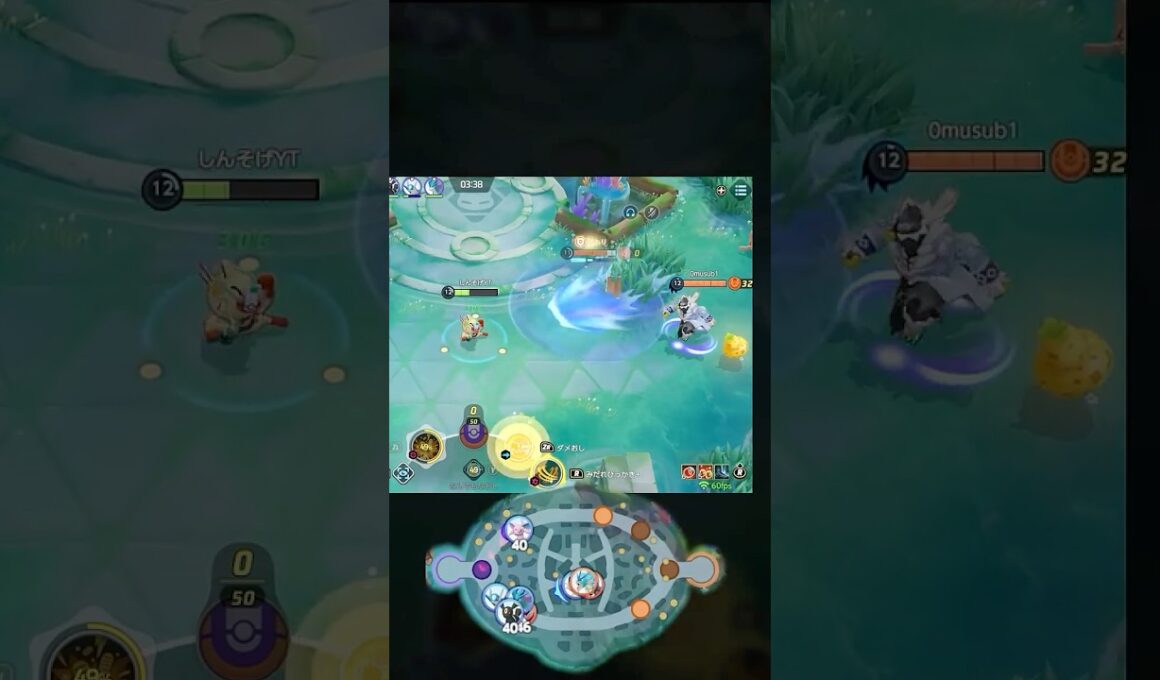 【爆笑w】ニャースの大逃走劇【ポケモンユナイト】#ポケモンユナイト #ユナイト #ポケユナ #pokemonunite