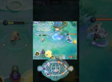 【爆笑w】ニャースの大逃走劇【ポケモンユナイト】#ポケモンユナイト #ユナイト #ポケユナ #pokemonunite