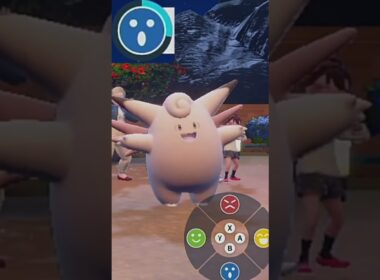 【ピクシー】ポケモンエクササイズ【キタカミ図鑑No.153】#Shorts #pokemon