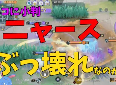 ぶっ壊れと話題の無限ネコに小判ニャースを徹底解説！の巻【ポケモンユナイト】【詳細解説1047】