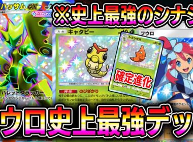 【神デッキ】ポケポケ史上最強のシナジー！メガハッサム×フウロ×キャタピーの組み合わせが天才すぎる。【ポケポケ】【Pokémon Trading Card Game Pocket】【ポケポケ フウロ】