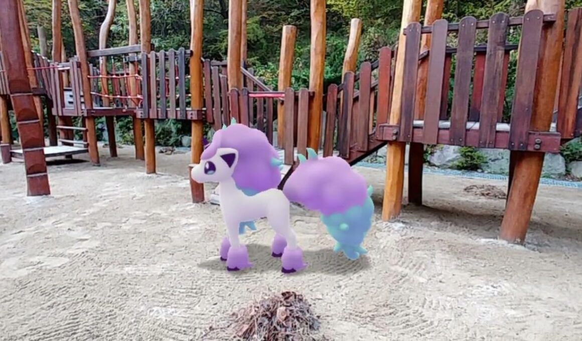 [GO Snapshot Slideshow] 가라르 포니타 ( Galarian Ponyta ) ガラルポニータ ( 小火馬 )