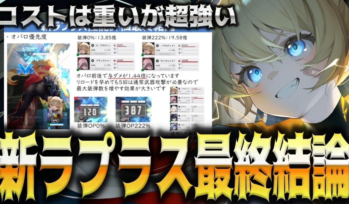 【メガニケ】引くべきか？アリーナ+○○で最強格な新ラプラス最終結論【勝利の女神：NIKKE】