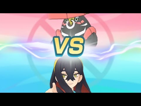 【ポケマスEX】3/5EXR Lv.140 ゼイユ (アナザー) &グラエナ | カプ・ブルル3単騎