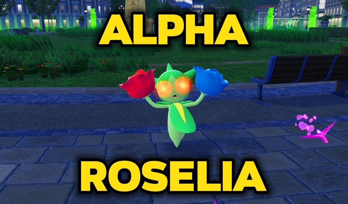 How to Catch ALPHA Roselia in Pokemon Legends: Z-A!