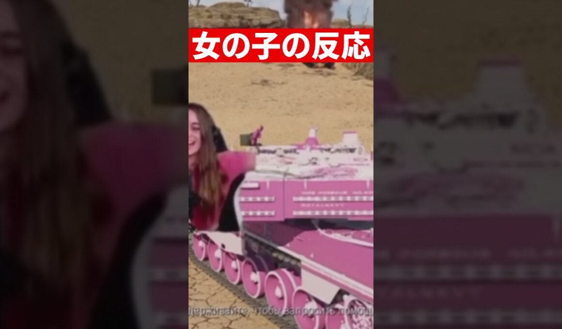 【warthunder】女の子と男の子の反応の違い #warthunder  #ウォーサンダー #ウォーゲーム