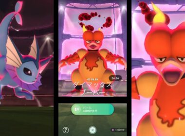 【今日から新実装】星3ダイマックスブーバーをシャワーズ1匹でソロ討伐【ポケモンGO】【星3マックスバトル】