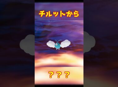 チルット進化 #ポケモンza #shorts