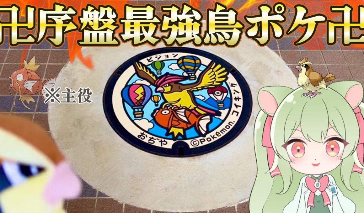 【Vlog】ピジョンのポケふた探しに新潟行ったら、コイキングが主役だった…ｗ