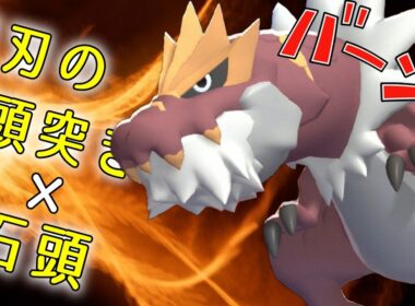 ヒスイウインディにはできないエース型で全てを駆逐するガチゴラスさん！【ポケモンチャンピオンズ】【Pokémon Champions】