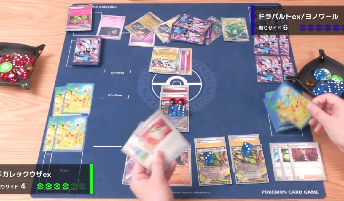 ファイアロー型のメガレックウザマジ強くね…？ファイアローが強すぎて環境TOP君臨😱【ポケカ対戦】