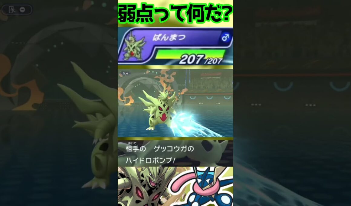 【HAメガバンギラス】これが700族の硬さ#shorts #PokémonChampions #ポケチャン