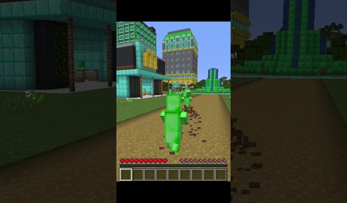 超お金持ち村人の街が凄過ぎた #minecraft #マイクラ