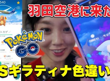 【ポケモンGO】シャドウディアルガ色違い神回✨️＆ANAコラボヒトカゲ羽田空港✈#pokémongo