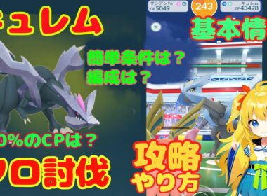 キュレムのソロ討伐！簡単なやり方、攻略ポイントを解説