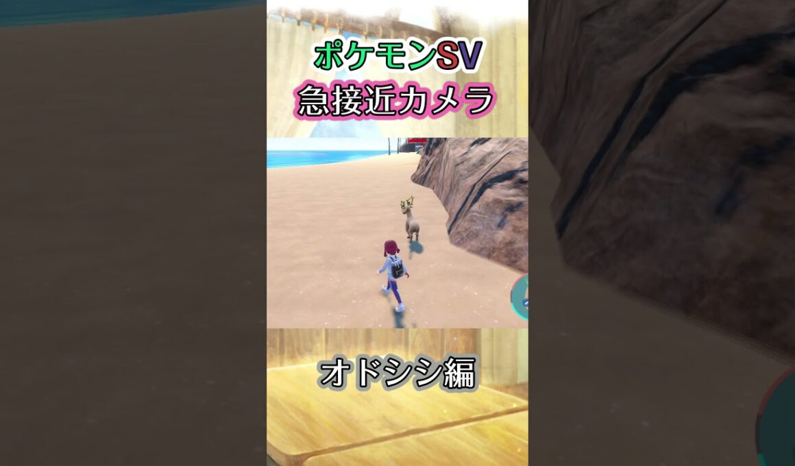 【ポケモンSV】オドシシを追い駆ける続けるだけの動画 #ポケモン #ポケモンsv #オドシシ #shorts