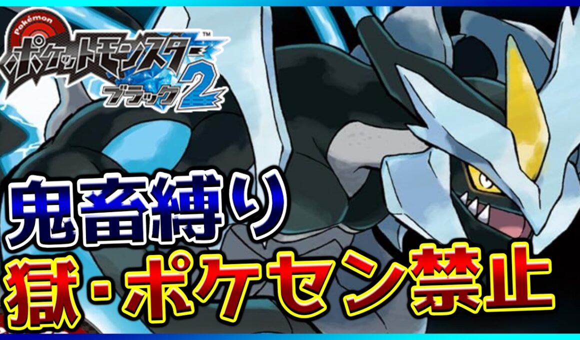 【鬼畜縛り】獄・ポケモンセンター禁止マラソン～イッシュ2編～#71【ポケモンBW2】