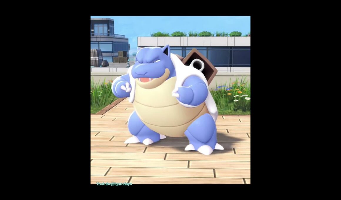 カメックス❣Blastoise　 #ポケモンza #pokemonlegendsza #pokemon