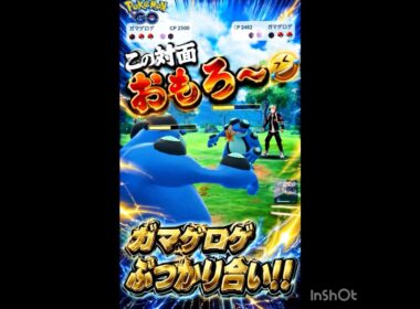 ガマゲロゲ対面がなんかおもろい🤣