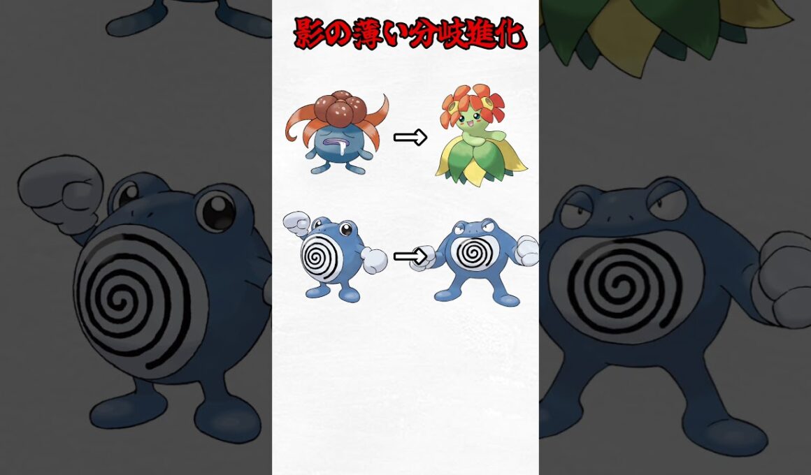 影の薄い分岐進化#shorts #ポケモン