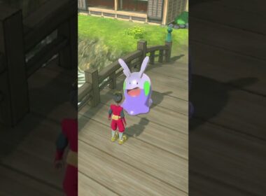 GOOMY  IN POKEMON LEGENDS ARCEUS ヌメラ Numera