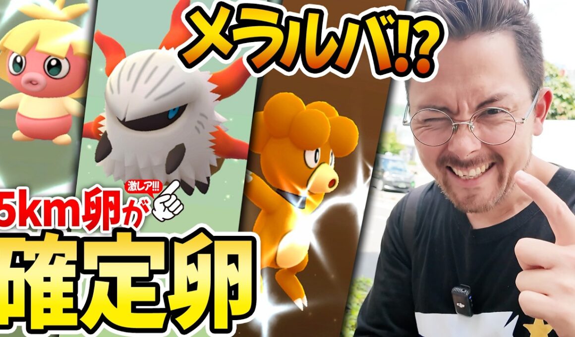 メラルバ確定卵！？1時間全力で探した結果〇個ゲット！？ブビィ＆ムチュール孵化の日の結果がぁぁああ…！？【ポケモンGO】